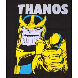 Camiseta Negra Thanos Marvel