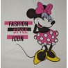 Camiseta Blanca Minnie Mouse Disney