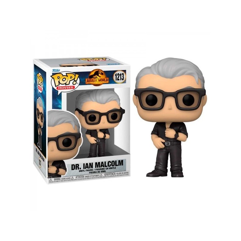 Figura POP Dr. Ian Malcolm Jurassic World Dominion