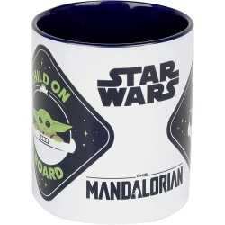 Taza Child on Board The Mandalorian Star Wars 320 ml