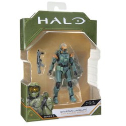Figura Articulada Spartan cavallino Halo 10 cm Series 3