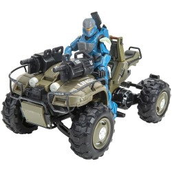 Vehículo Gungoose con Spartan Celox 10 cm Halo