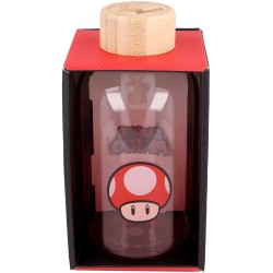 Botella Cristal Super Mario 620 ml