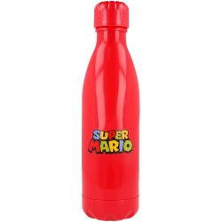 Botella de Agua Reutilizable de Plástico Super Mario 660 ml