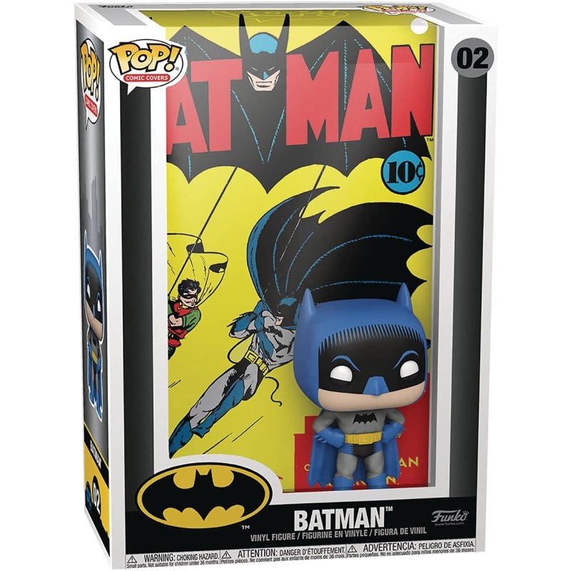 Figura POP Batman Edición especial con portada del comic Cover DC