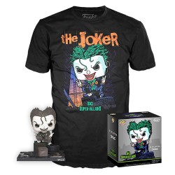 Pack Camiseta y Pop Jocker Jim Lee DC