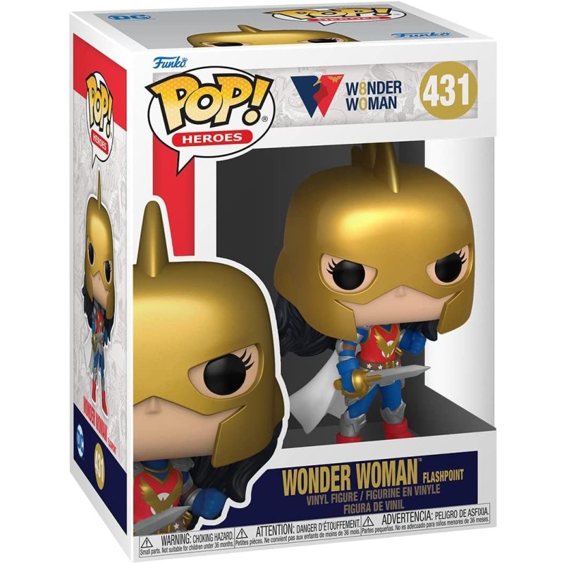 Figura POP Wonder Woman 80th Flashpoint DC