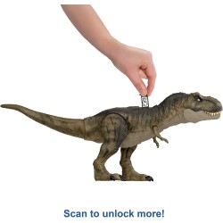 Figura Articulado T-Rex Golpea Y Devora con Sonido .Jurassic World