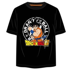 Camiseta Negra Goku Dragon Ball Super