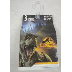 Pack 3 Calcetines Niño Jurassic World Pack 2