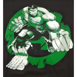 Camiseta Negra Hulk Marvel