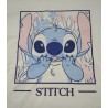 Camiseta Blanca Mujer Stitch Disney