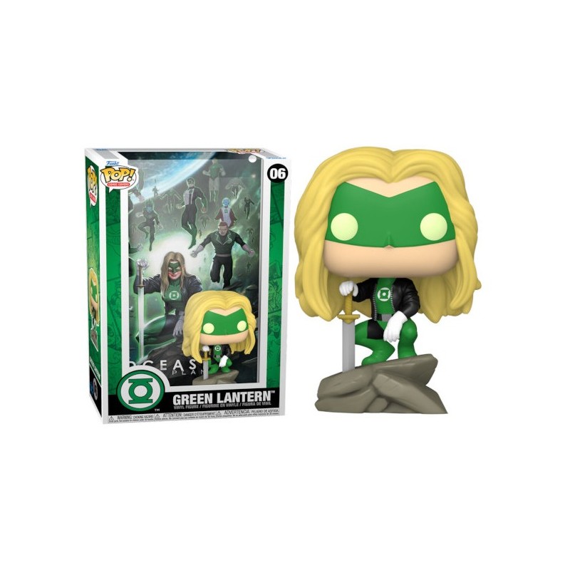 Figura POP Green Lantern Edición Especial con Portada Cómic Dceased DC