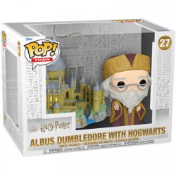 Figura POP Town Albus Dumbledore y Hogwarts Harry Potter