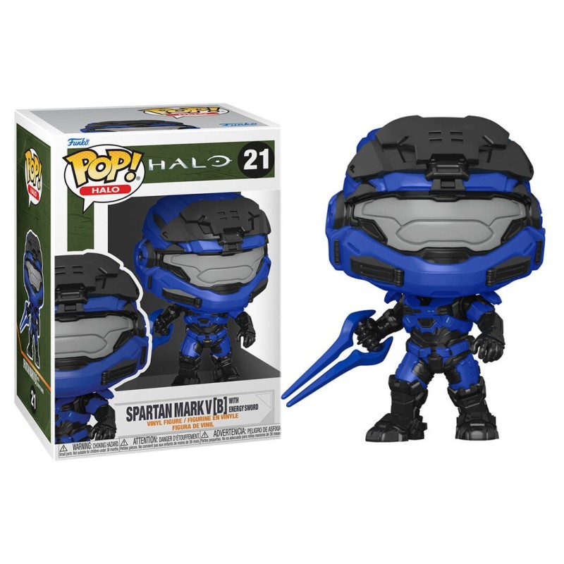 Figura POP Spartan Mark V (B) con Espada Energia Halo