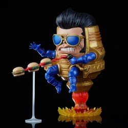 Figura retro Captain vs Elvis MODOK de Marvel de Legends de 15 cm y 20 cm