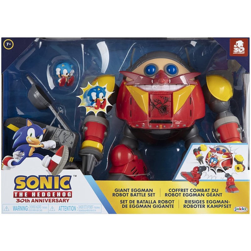 Set de batalla de robot eggman gigante de Sonic