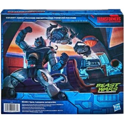 Figura Covert Agent Ravage de Transformers War for Cybertron