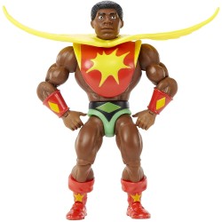 Figura Sun-Man de Masters of the Universe con cómic