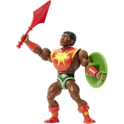 Figura Sun-Man de Masters of the Universe con cómic