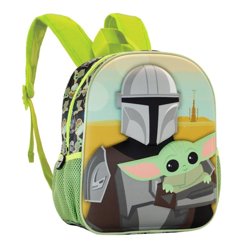 Mochila Niño 3D The Mandalorian Star Wars