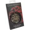 Llavero Targaryen gris cromo de Juego de Tronos