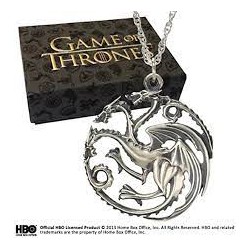 Colgante Targaryen Plata Juego de Tronos Noble Collection