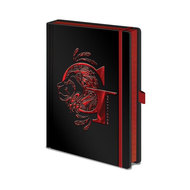 Cuaderno A5 Premium Gryffindor Harry Potter