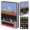 Cuaderno A5 Magnético Level Builder Super Mario Bros Nintendo