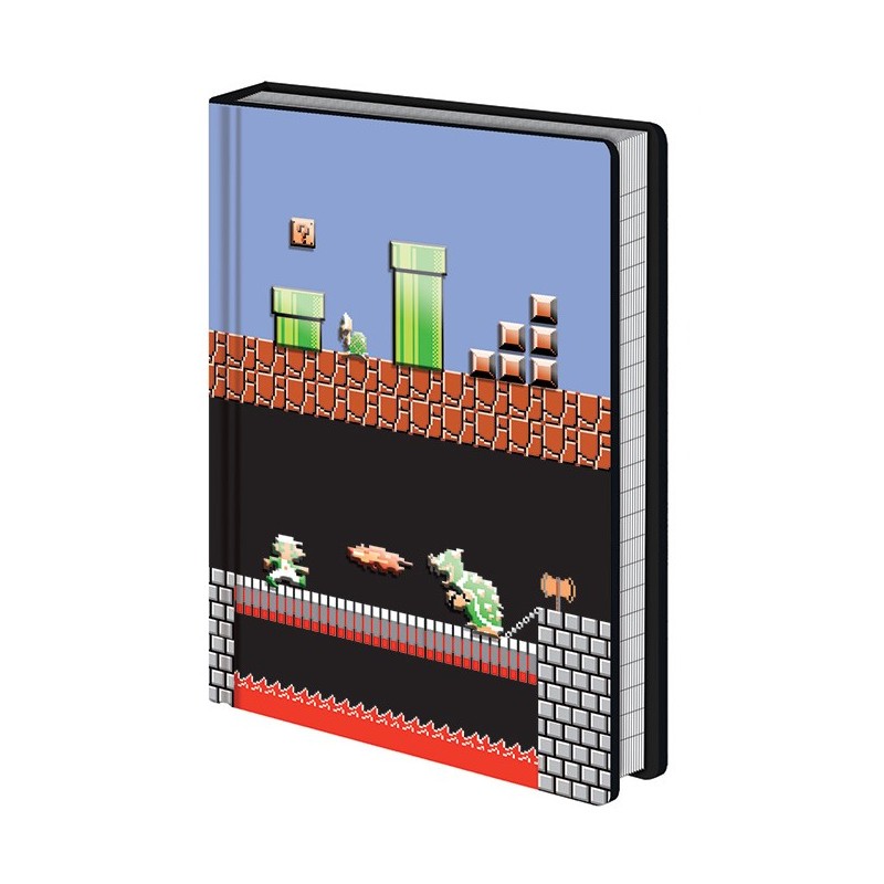 Cuaderno A5 Magnético Level Builder Super Mario Bros Nintendo