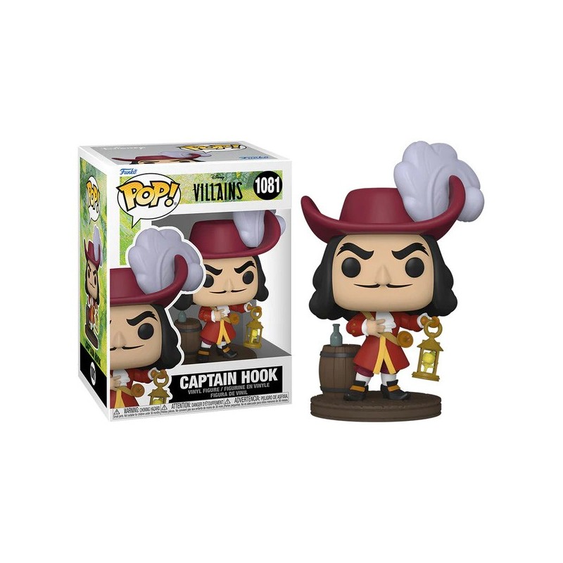 Figura POP Capitán Hook Villanos Disney