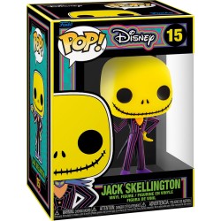 Figura POP Jack Skellington (Black Light) Pesadilla antes de Navidad Disney