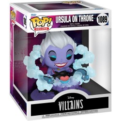 Figura POP Deluxe Ursula en Trono Villanos Disney