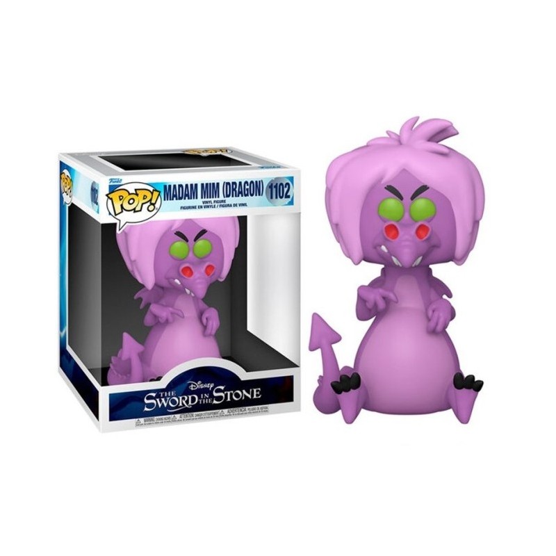 Figura POP Madam Mim (Dragón) 15 cm Merlin, el encantador Disney