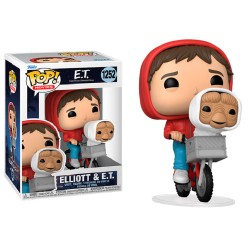 Figura POP Elliott & E.T. en Bicicleta E.T.