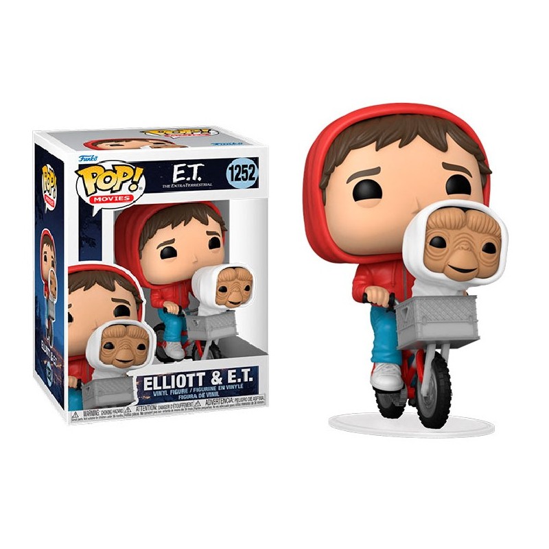 Figura POP Elliott & E.T. en Bicicleta E.T.