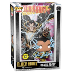 Figura POP Comic Covers Black Adam DC (Brilla en la Oscuridad)