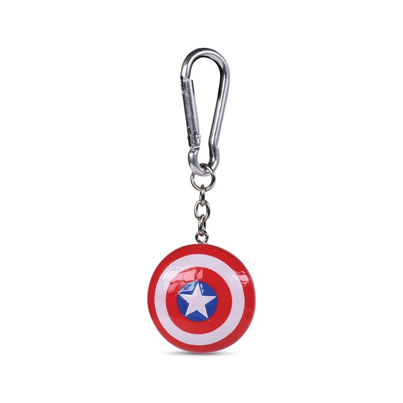 Llavero de Poliresina Escudo Capitán América Marvel