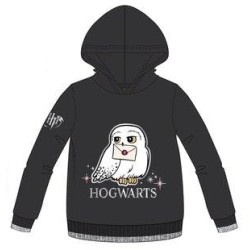 Sudadera Niña Gris Hogwarts Harry Potter