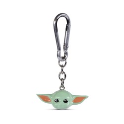 Llavero de Poliresina Cabeza Baby Yoda The Mandalorian Star Wars