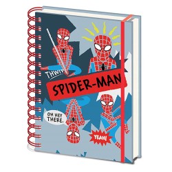 Cuaderno A5 Espiral Sketch Spider-Man Marvel