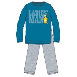 Pijama Largo Azul Los Simpsons