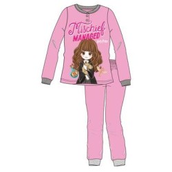 Pijama Niña Largo Rosa Hermione Harry Potter