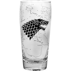 Vaso Pilsner King in the North Stark Juego de Tronos