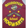 Camiseta Manga Larga Roja Quidditch Harry Potter