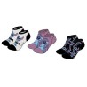 Pack Calcetines Tobilleros Gris y Morado Stitch Disney