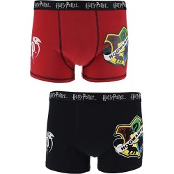 Pack 2 Boxers Hogwarts Harry Potter