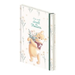 Cuaderno A5 Premium Flowers Winnie the Pooh Disney