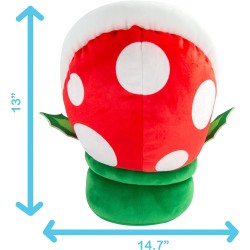 Peluche Planta Piraña Super Mario 35 cm Mocchi Mocchi