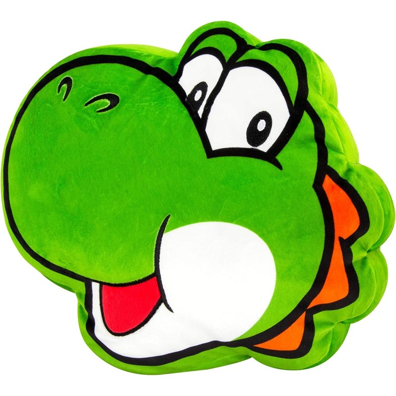 Peluche Cabeza Yoshi Super Mario 35 cm Mocchi Mocchi